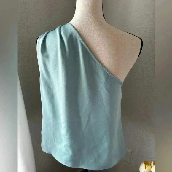 White House Black Market One-Shoulder Top - Picture 3 of 7